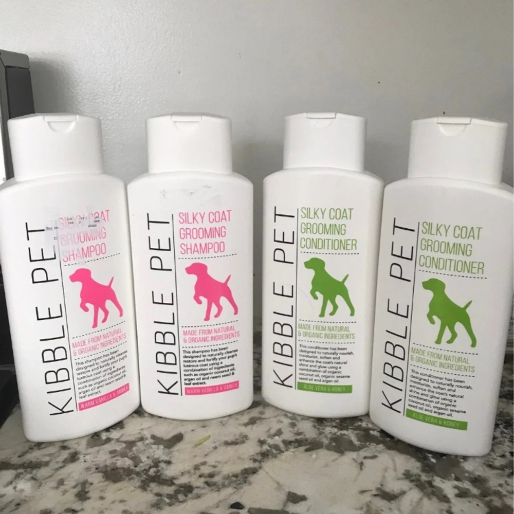 Kibble Pet dog shampoo and conditioner